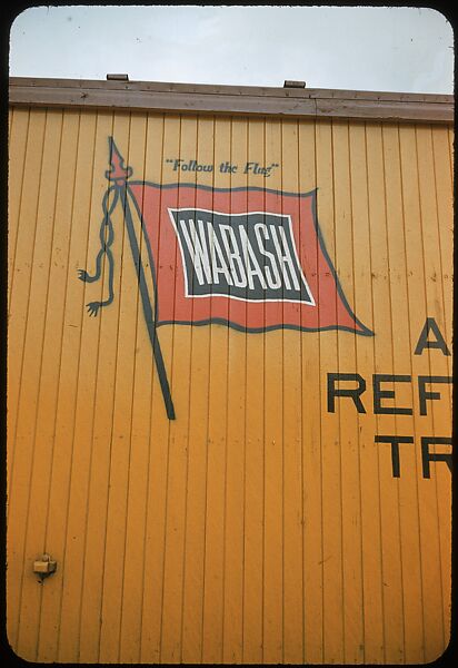 [155 Studies of Railroad Car Insiginias, For Fortune Article "Before They Disappear"], Walker Evans (American, St. Louis, Missouri 1903–1975 New Haven, Connecticut), Color film transparency