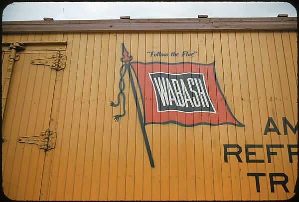 [155 Studies of Railroad Car Insiginias, For Fortune Article "Before They Disappear"], Walker Evans (American, St. Louis, Missouri 1903–1975 New Haven, Connecticut), Color film transparency