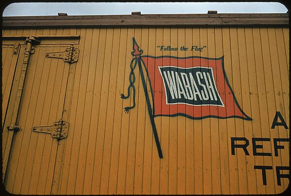 [155 Studies of Railroad Car Insiginias, For Fortune Article "Before They Disappear"], Walker Evans (American, St. Louis, Missouri 1903–1975 New Haven, Connecticut), Color film transparency