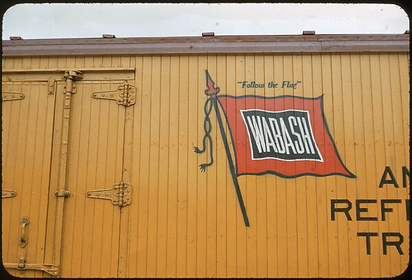 [155 Studies of Railroad Car Insiginias, For Fortune Article "Before They Disappear"], Walker Evans (American, St. Louis, Missouri 1903–1975 New Haven, Connecticut), Color film transparency