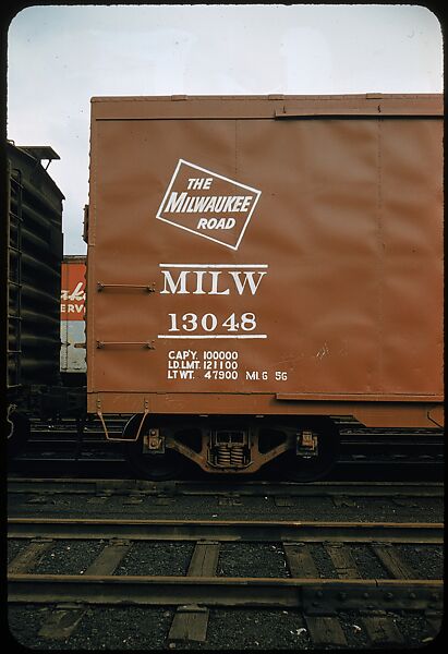 [155 Studies of Railroad Car Insiginias, For Fortune Article "Before They Disappear"], Walker Evans (American, St. Louis, Missouri 1903–1975 New Haven, Connecticut), Color film transparency