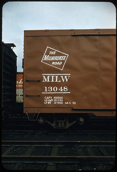 [155 Studies of Railroad Car Insiginias, For Fortune Article "Before They Disappear"], Walker Evans (American, St. Louis, Missouri 1903–1975 New Haven, Connecticut), Color film transparency