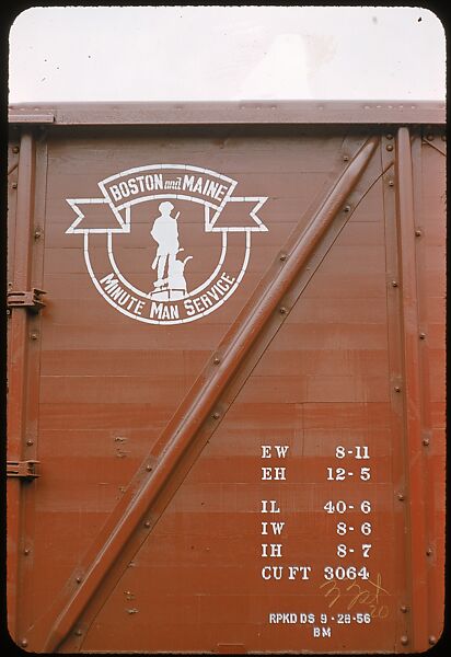 [155 Studies of Railroad Car Insiginias, For Fortune Article "Before They Disappear"], Walker Evans (American, St. Louis, Missouri 1903–1975 New Haven, Connecticut), Color film transparency