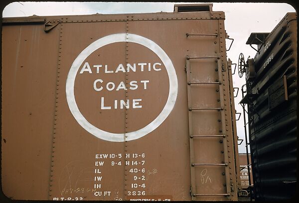 [155 Studies of Railroad Car Insiginias, For Fortune Article "Before They Disappear"], Walker Evans (American, St. Louis, Missouri 1903–1975 New Haven, Connecticut), Color film transparency