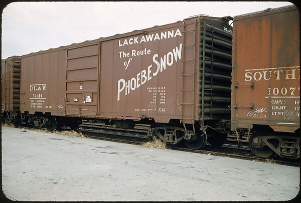 [155 Studies of Railroad Car Insiginias, For Fortune Article "Before They Disappear"], Walker Evans (American, St. Louis, Missouri 1903–1975 New Haven, Connecticut), Color film transparency