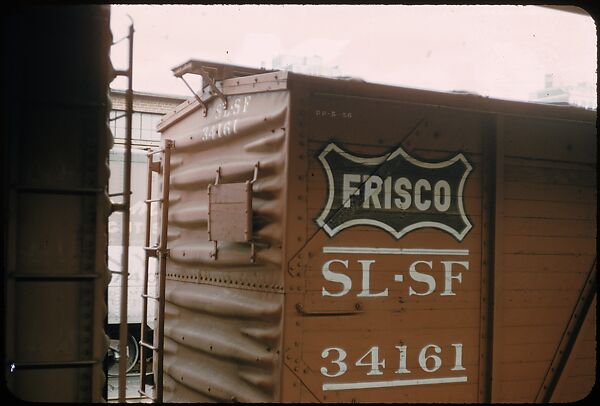 [155 Studies of Railroad Car Insiginias, For Fortune Article "Before They Disappear"], Walker Evans (American, St. Louis, Missouri 1903–1975 New Haven, Connecticut), Color film transparency
