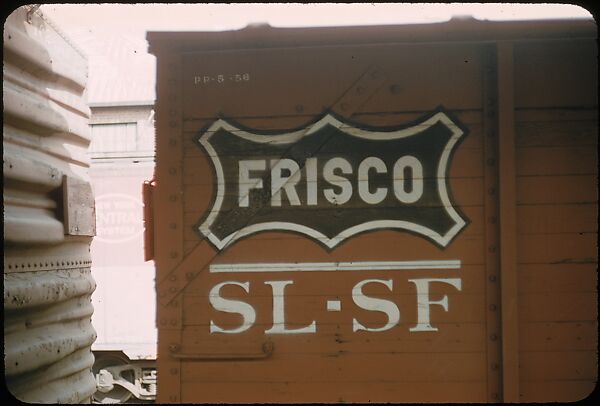 [155 Studies of Railroad Car Insiginias, For Fortune Article "Before They Disappear"], Walker Evans (American, St. Louis, Missouri 1903–1975 New Haven, Connecticut), Color film transparency