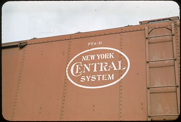 [155 Studies of Railroad Car Insiginias, For Fortune Article "Before They Disappear"], Walker Evans (American, St. Louis, Missouri 1903–1975 New Haven, Connecticut), Color film transparency