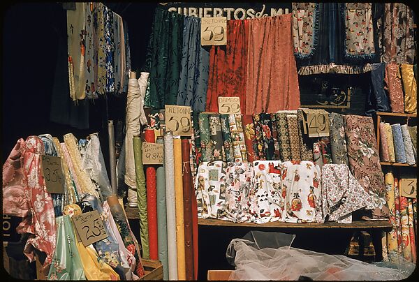 [Sidewalk Displays, for the Series "The Pitch Direct," Fortune Magazine, 1957], Walker Evans (American, St. Louis, Missouri 1903–1975 New Haven, Connecticut), Color film transparencies
