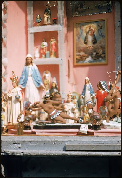 [Sidewalk Displays, for the Series "The Pitch Direct," Fortune Magazine, 1957], Walker Evans (American, St. Louis, Missouri 1903–1975 New Haven, Connecticut), Color film transparencies
