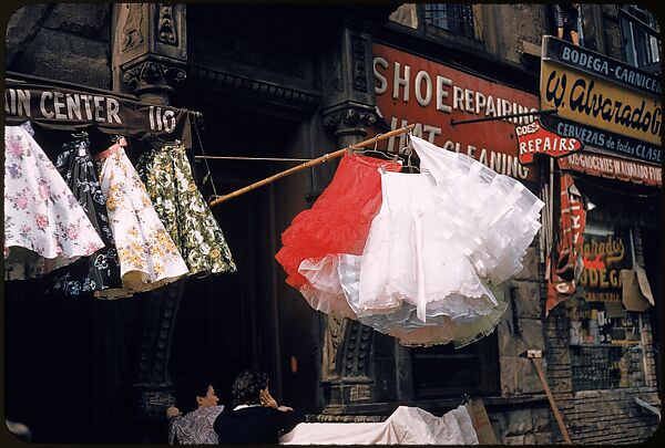 [Sidewalk Displays, for the Series "The Pitch Direct," Fortune Magazine, 1957], Walker Evans (American, St. Louis, Missouri 1903–1975 New Haven, Connecticut), Color film transparencies