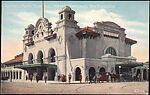 [145 Postcards of Railroad Stations Collected by Walker Evans], Photomechanical prints; gelatin silver prints