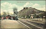 [145 Postcards of Railroad Stations Collected by Walker Evans], Photomechanical prints; gelatin silver prints