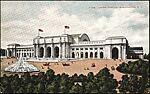 [145 Postcards of Railroad Stations Collected by Walker Evans], Photomechanical prints; gelatin silver prints