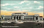[145 Postcards of Railroad Stations Collected by Walker Evans], Photomechanical prints; gelatin silver prints