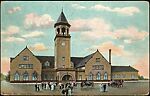 [145 Postcards of Railroad Stations Collected by Walker Evans], Photomechanical prints; gelatin silver prints