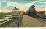 [145 Postcards of Railroad Stations Collected by Walker Evans], Photomechanical prints; gelatin silver prints