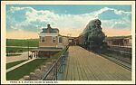 [145 Postcards of Railroad Stations Collected by Walker Evans], Photomechanical prints; gelatin silver prints