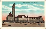[145 Postcards of Railroad Stations Collected by Walker Evans], Photomechanical prints; gelatin silver prints