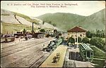 [145 Postcards of Railroad Stations Collected by Walker Evans], Photomechanical prints; gelatin silver prints