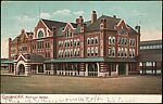 [145 Postcards of Railroad Stations Collected by Walker Evans], Photomechanical prints; gelatin silver prints