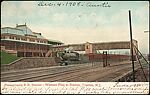 [145 Postcards of Railroad Stations Collected by Walker Evans], Photomechanical prints; gelatin silver prints