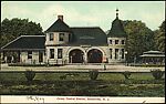 [145 Postcards of Railroad Stations Collected by Walker Evans], Photomechanical prints; gelatin silver prints