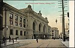 [145 Postcards of Railroad Stations Collected by Walker Evans], Photomechanical prints; gelatin silver prints