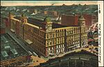 [145 Postcards of Railroad Stations Collected by Walker Evans], Photomechanical prints; gelatin silver prints