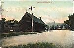 [145 Postcards of Railroad Stations Collected by Walker Evans], Photomechanical prints; gelatin silver prints