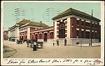 [145 Postcards of Railroad Stations Collected by Walker Evans], Photomechanical prints; gelatin silver prints