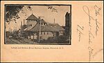 [145 Postcards of Railroad Stations Collected by Walker Evans], Photomechanical prints; gelatin silver prints