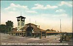 [145 Postcards of Railroad Stations Collected by Walker Evans], Photomechanical prints; gelatin silver prints