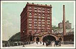 [145 Postcards of Railroad Stations Collected by Walker Evans], Photomechanical prints; gelatin silver prints