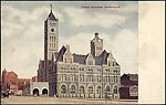 [145 Postcards of Railroad Stations Collected by Walker Evans], Photomechanical prints; gelatin silver prints