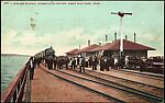 [145 Postcards of Railroad Stations Collected by Walker Evans], Photomechanical prints; gelatin silver prints