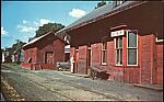 [145 Postcards of Railroad Stations Collected by Walker Evans], Photomechanical prints; gelatin silver prints