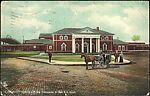 [145 Postcards of Railroad Stations Collected by Walker Evans], Photomechanical prints; gelatin silver prints