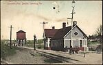 [145 Postcards of Railroad Stations Collected by Walker Evans], Photomechanical prints; gelatin silver prints