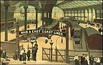 [145 Postcards of Railroad Stations Collected by Walker Evans], Photomechanical prints; gelatin silver prints