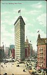 [27 Postcards of the Flatiron Building Collected by Walker Evans], Photomechanical prints