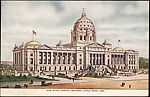[104 Postcards of State Capitols Collected by Walker Evans], Photomechanical prints