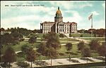 [104 Postcards of State Capitols Collected by Walker Evans], Photomechanical prints