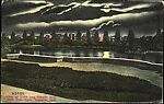 [17 Postcards of Moonlit Scenes Collected by Walker Evans], Photomechanical prints