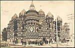 [11 Postcards of 'Fancy Architecture' Collected by Walker Evans], Photomechanical prints; gelatin silver print