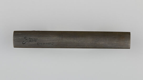 Knife Handle (Kozuka), Copper-silver alloy (shibuichi), gold, silver, Japanese