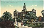 [56 Postcards of City Halls Collected by Walker Evans], Photomechanical prints