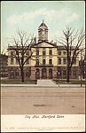 [56 Postcards of City Halls Collected by Walker Evans], Photomechanical prints