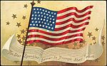 [25 Postcards with Patriotic, Religious or Sentimental Themes Collected by Walker Evans], Photomechanical prints