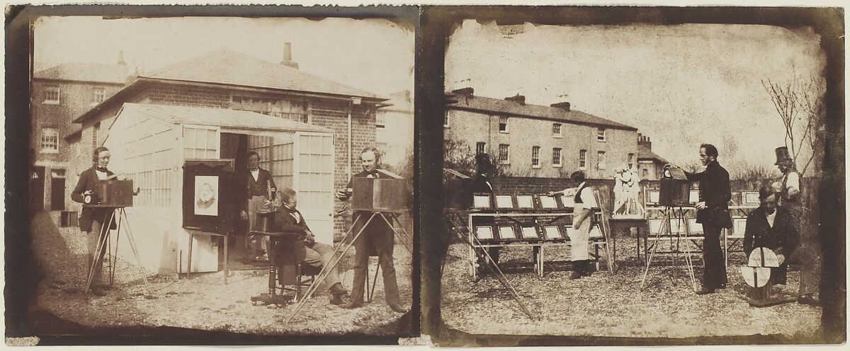 [The Reading Establishment], Attributed to William Henry Fox Talbot (British, Dorset 1800–1877 Lacock), Salted paper prints from paper negatives 